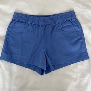 J Crew pull-on shorts periwinkle blue purple size 2